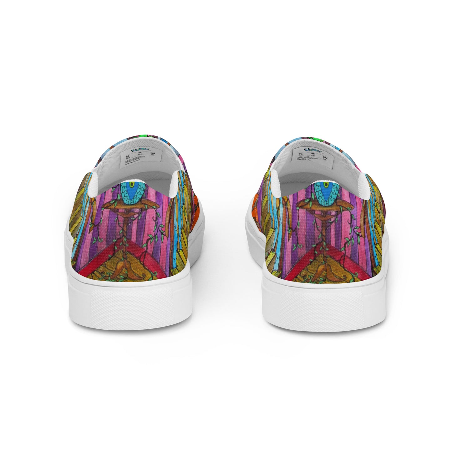 Stairs canvas shoes