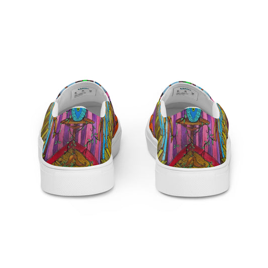 Stairs canvas shoes