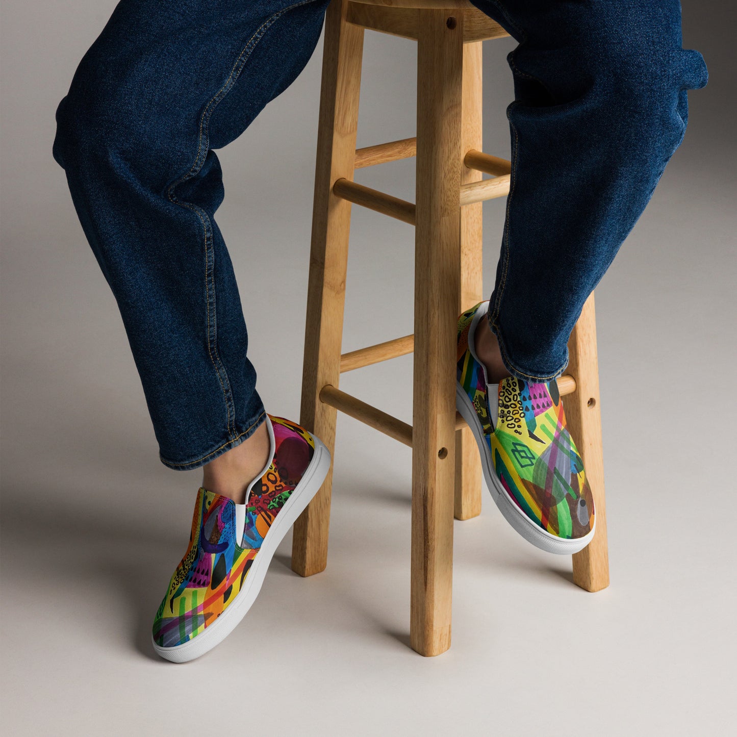 Spirit slip-on canvas shoes
