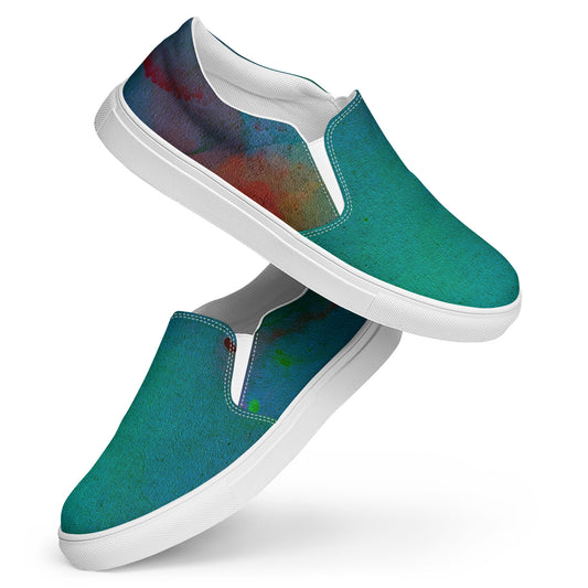 Ink slip-on canvas shoes