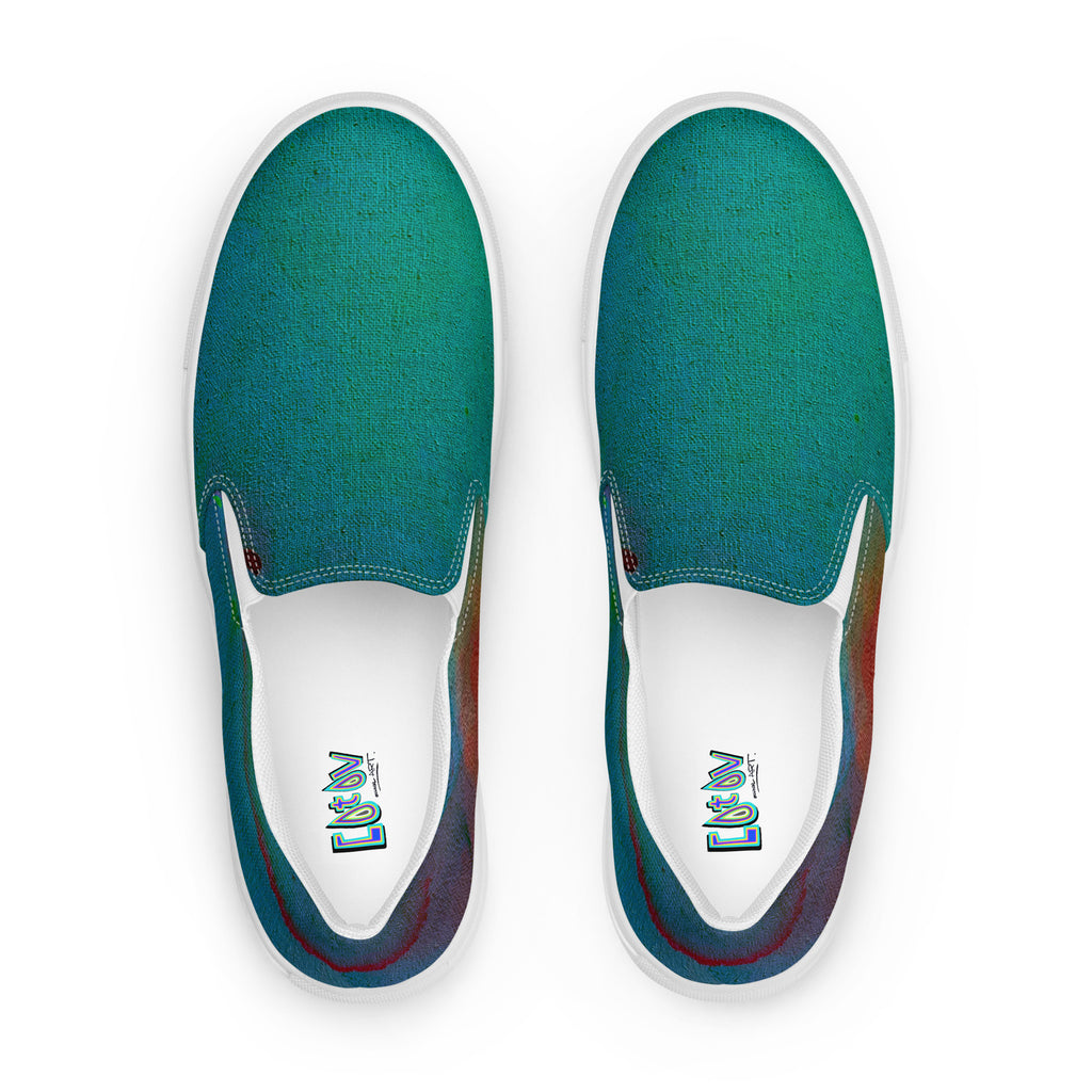 Ink slip-on canvas shoes