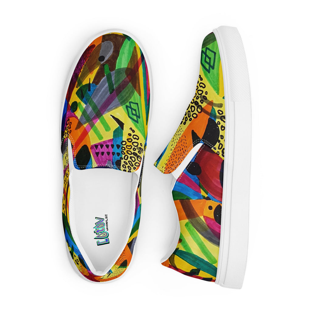 Spirit slip-on canvas shoes