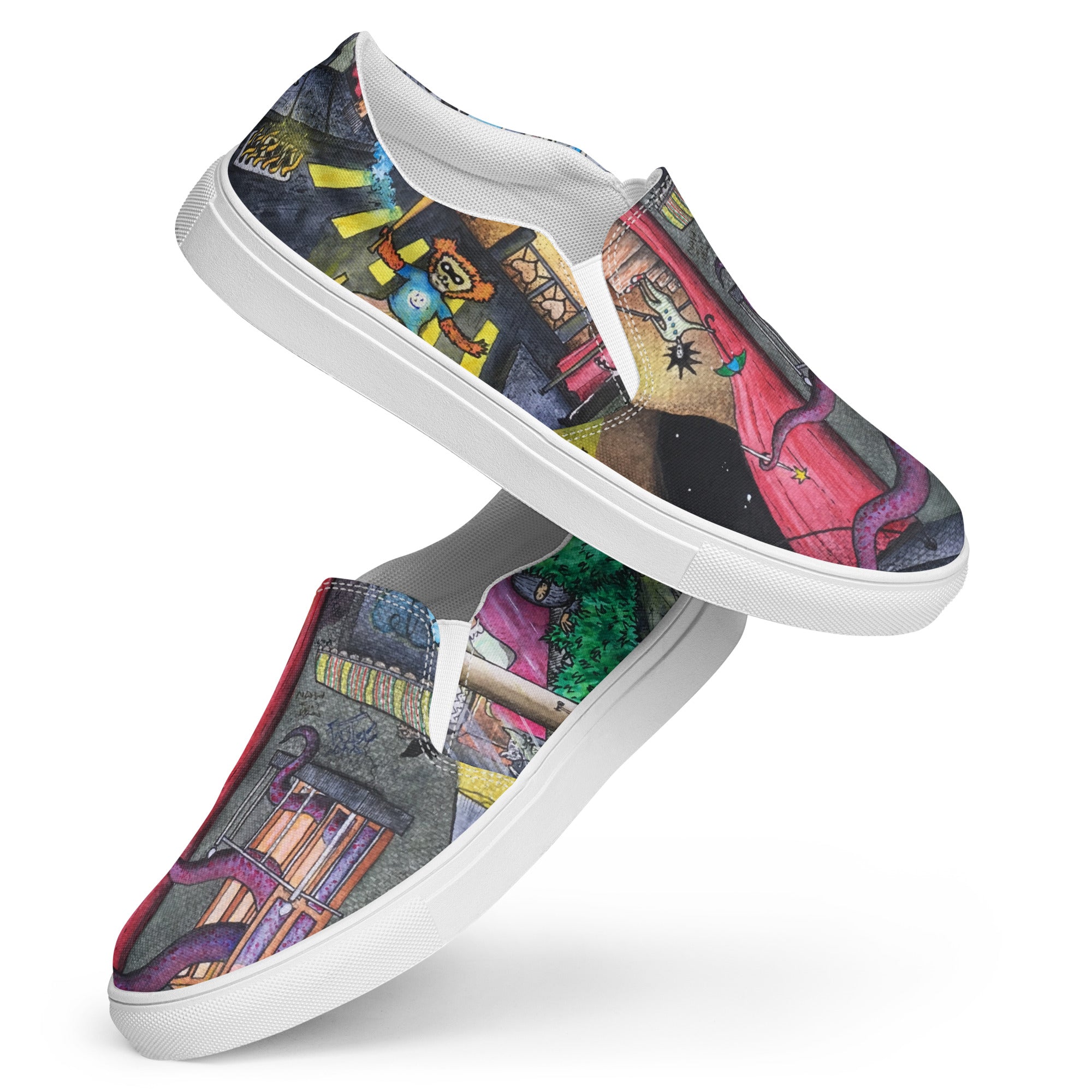 The movie canvas shoes