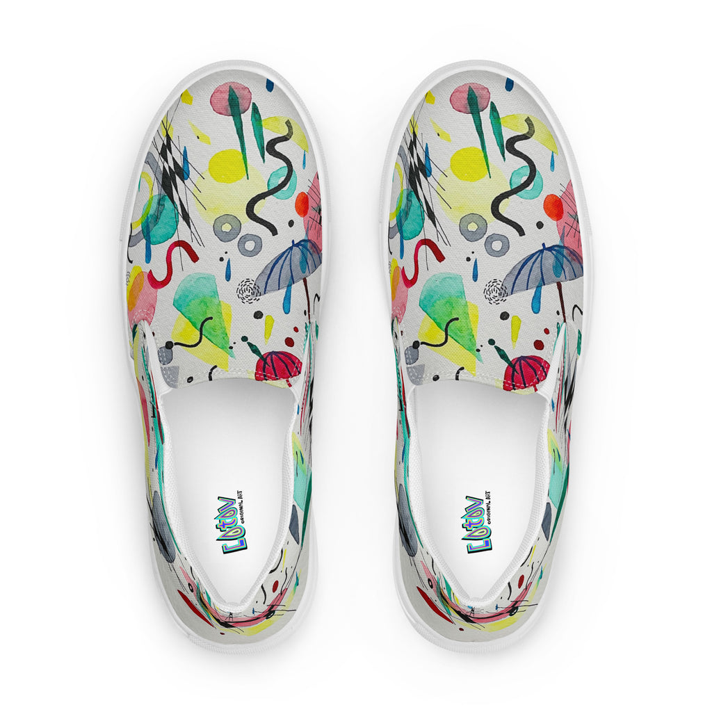 Kitchen rain I canvas shoes