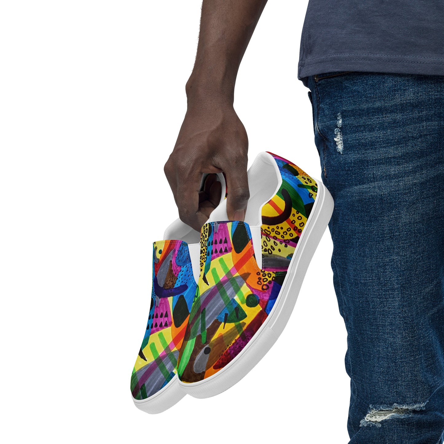 Spirit slip-on canvas shoes
