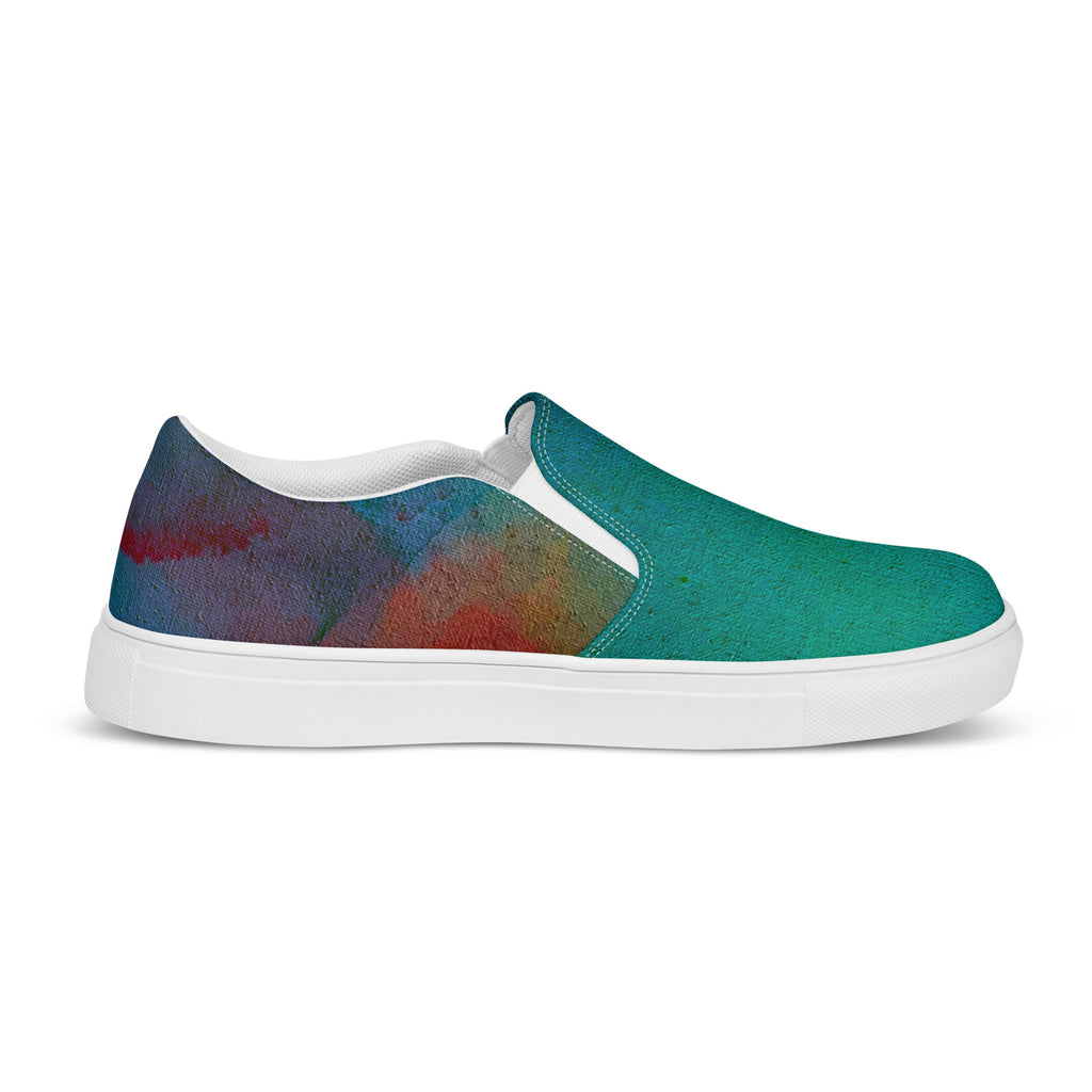 Ink slip-on canvas shoes