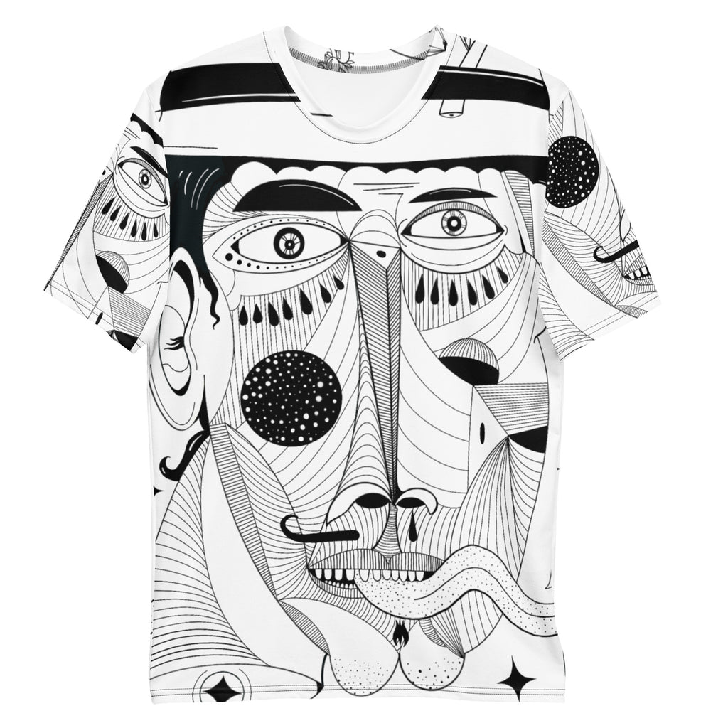 Poleras con arte, Poleras con diseños Chile Artistas Chilenos Abstracto ilustracion chilena
