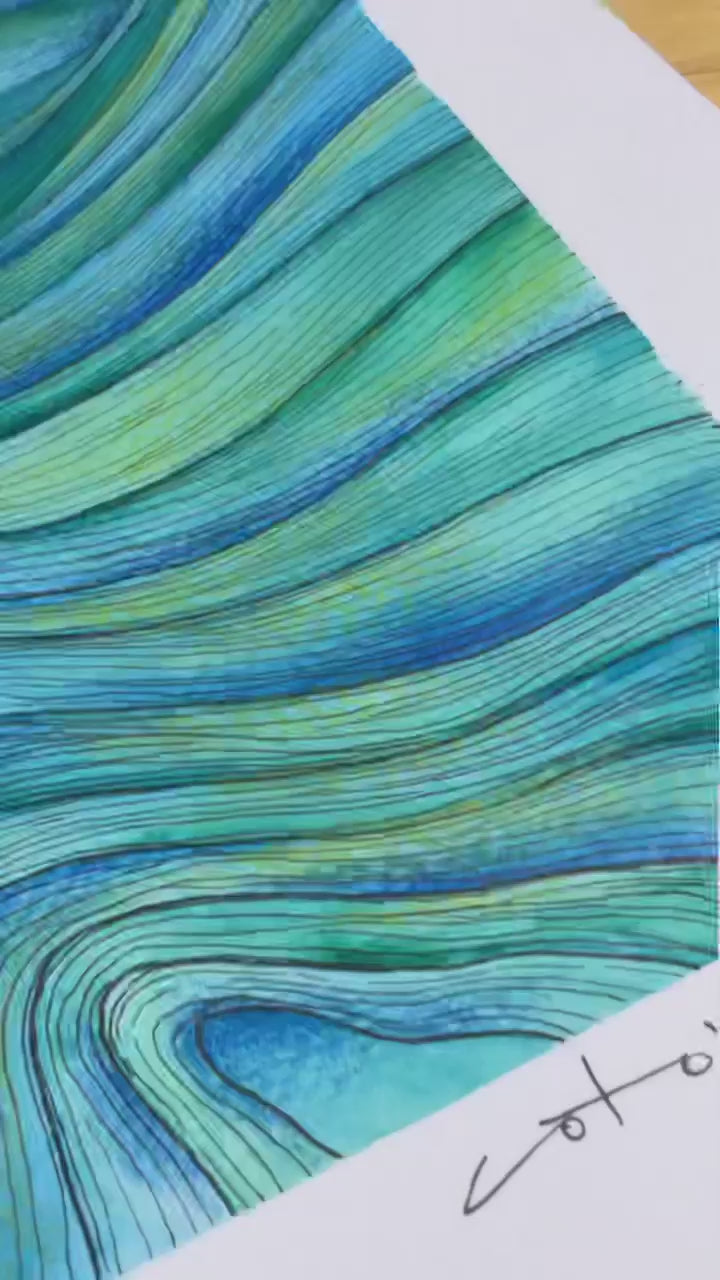 "Waves" Original Painting