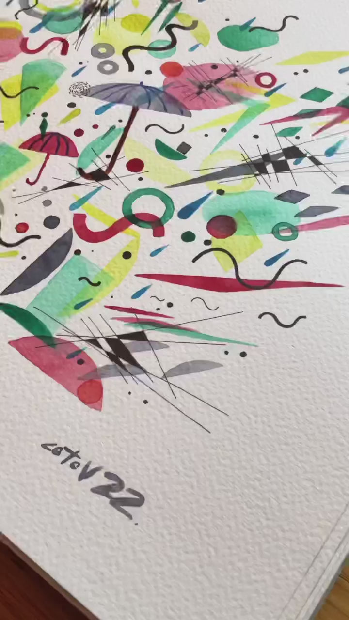 "Kitchen II" Original painting