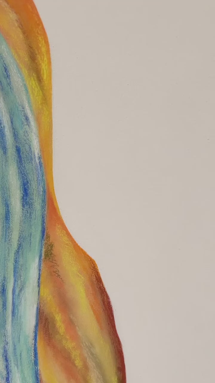 "Sacred mountain" Original painting