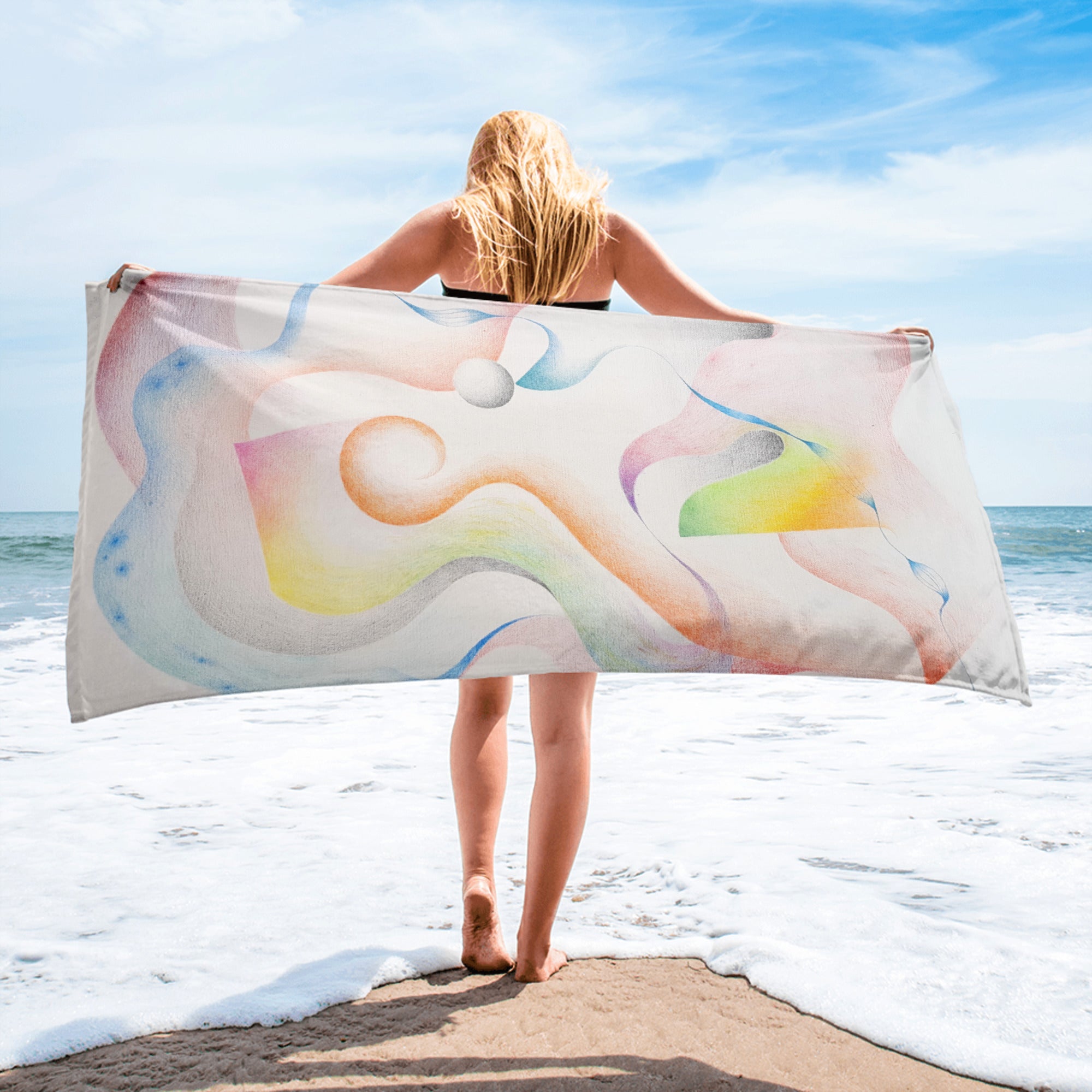 Silueta del ser Towel