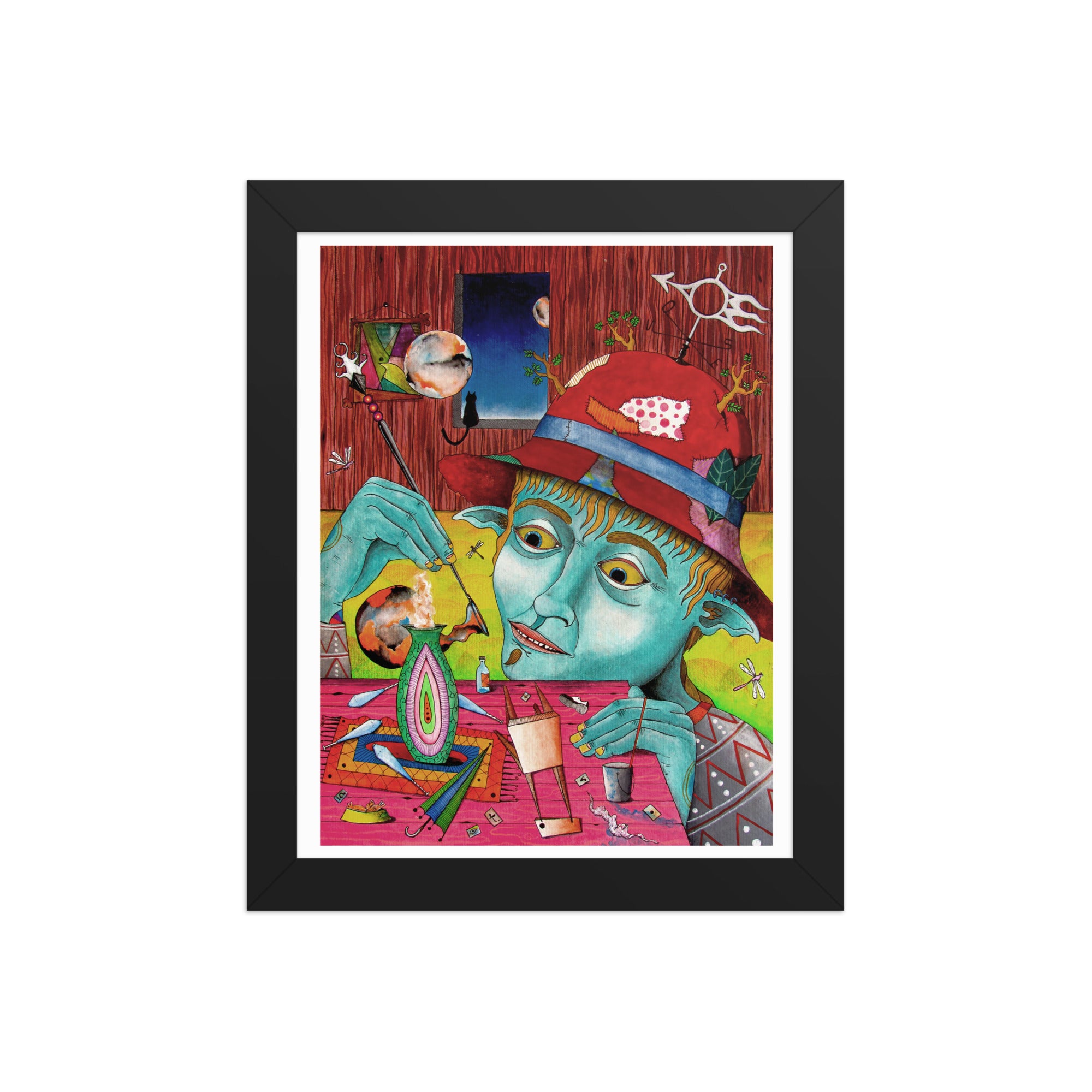 Surreal mi sitio art acrylic cotov Guerrero