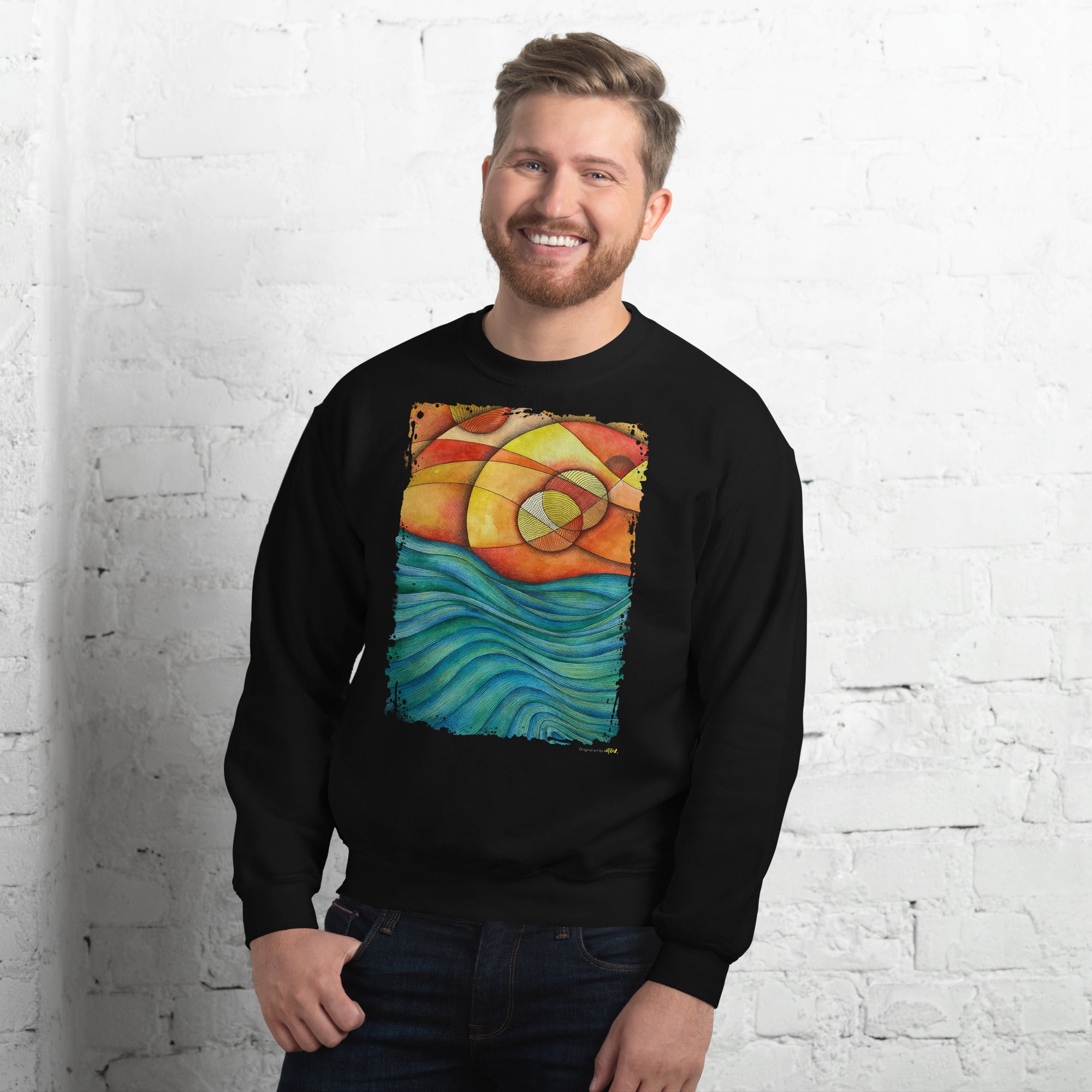 Waves Unisex Sweatshirt