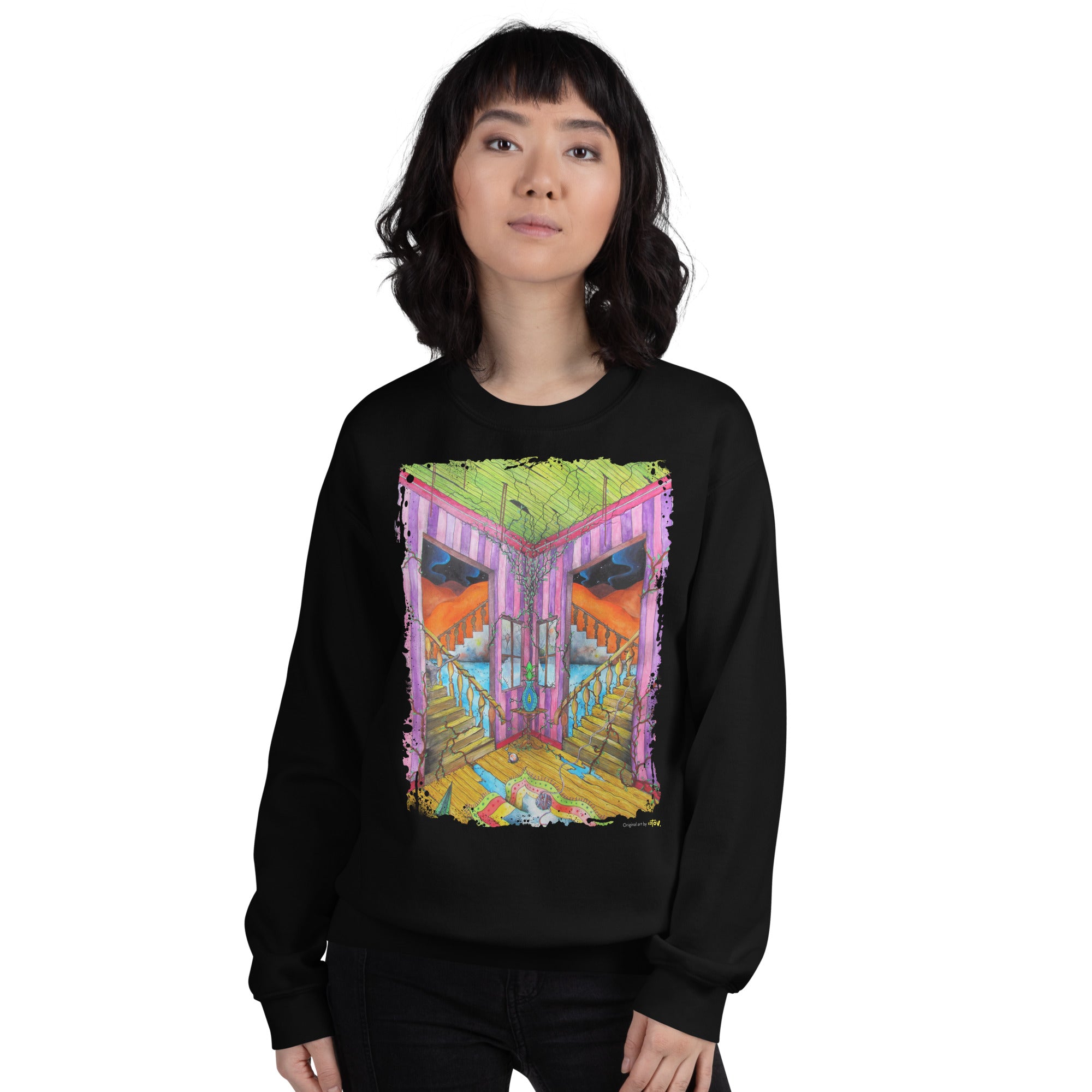 Stairs Unisex Sweatshirt