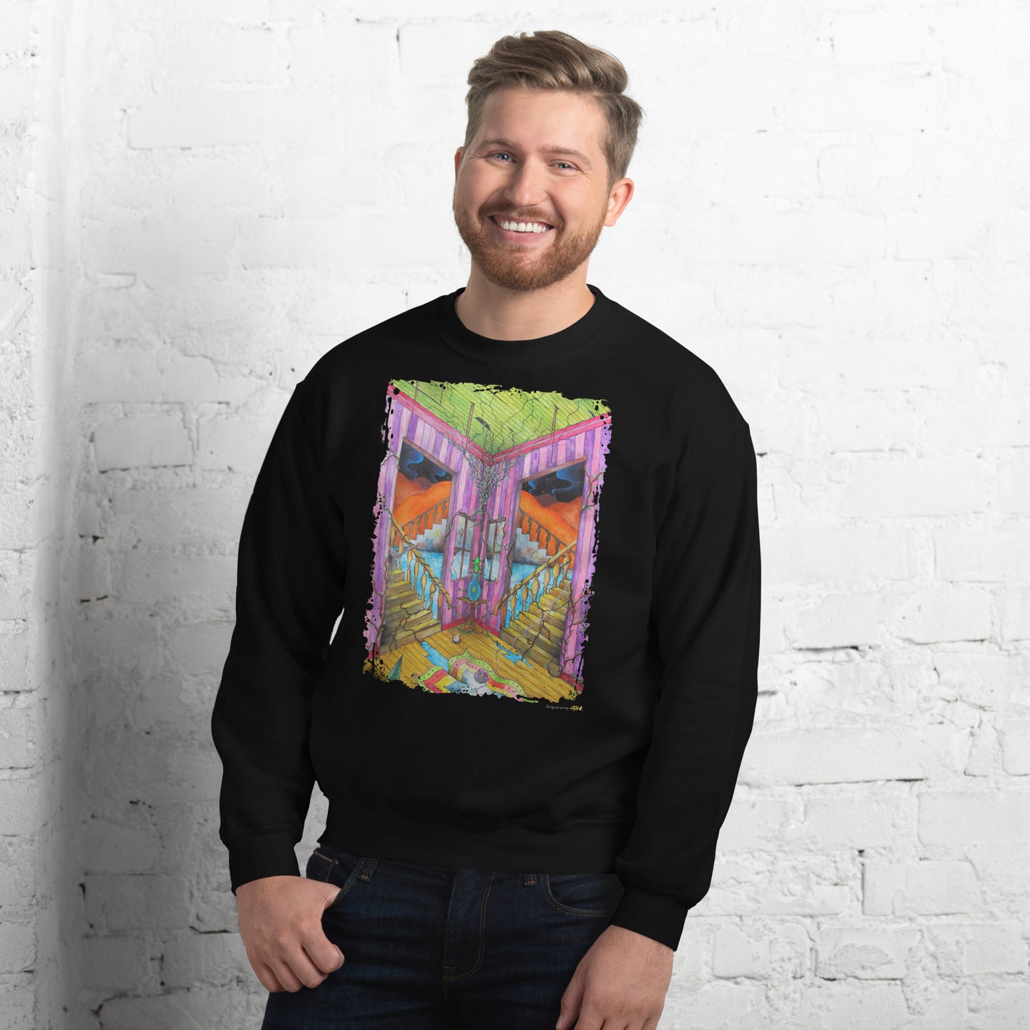 Stairs Unisex Sweatshirt