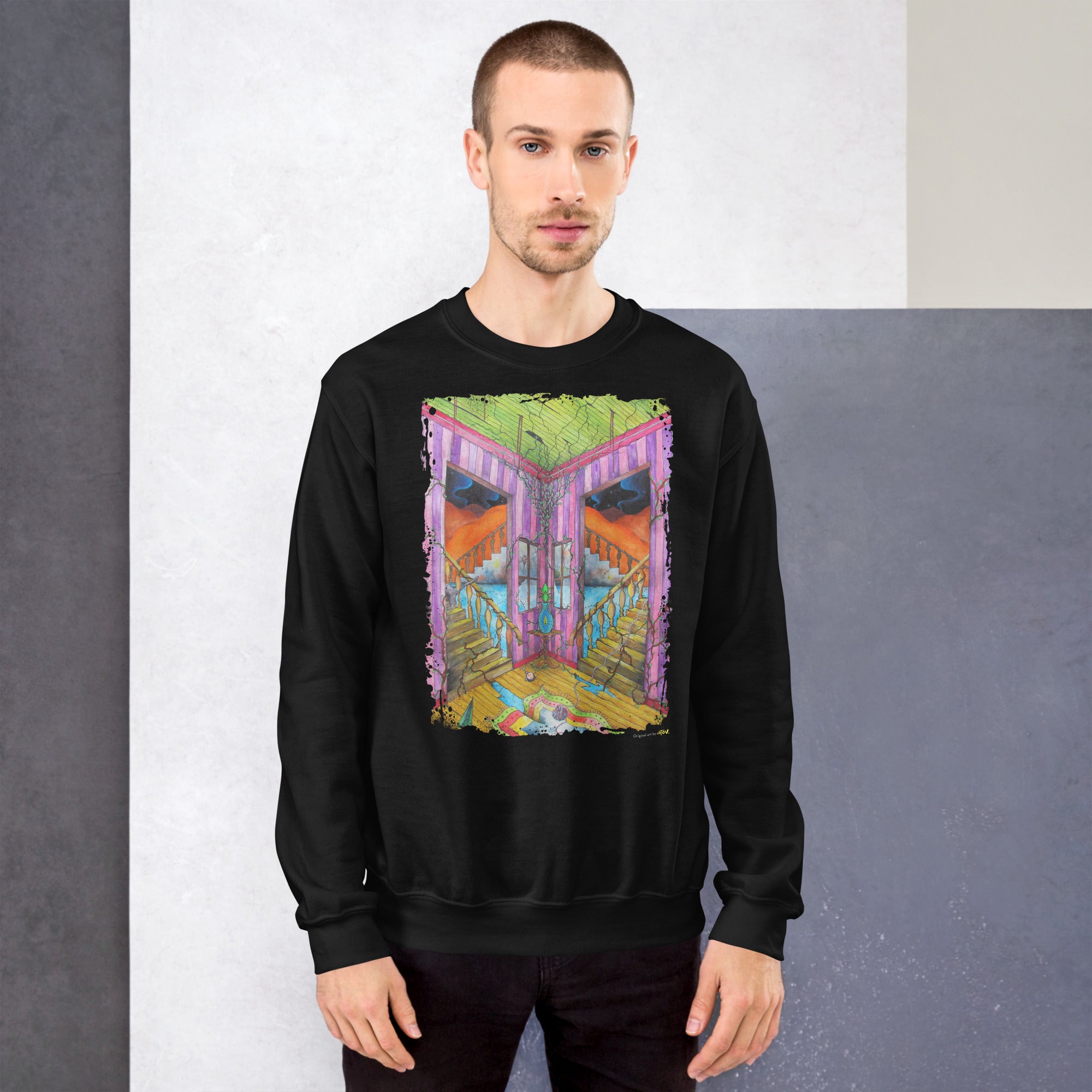 Stairs Unisex Sweatshirt