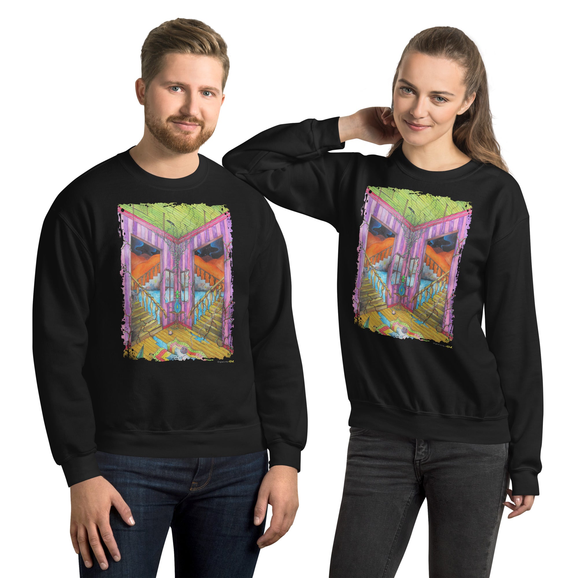 Stairs Unisex Sweatshirt