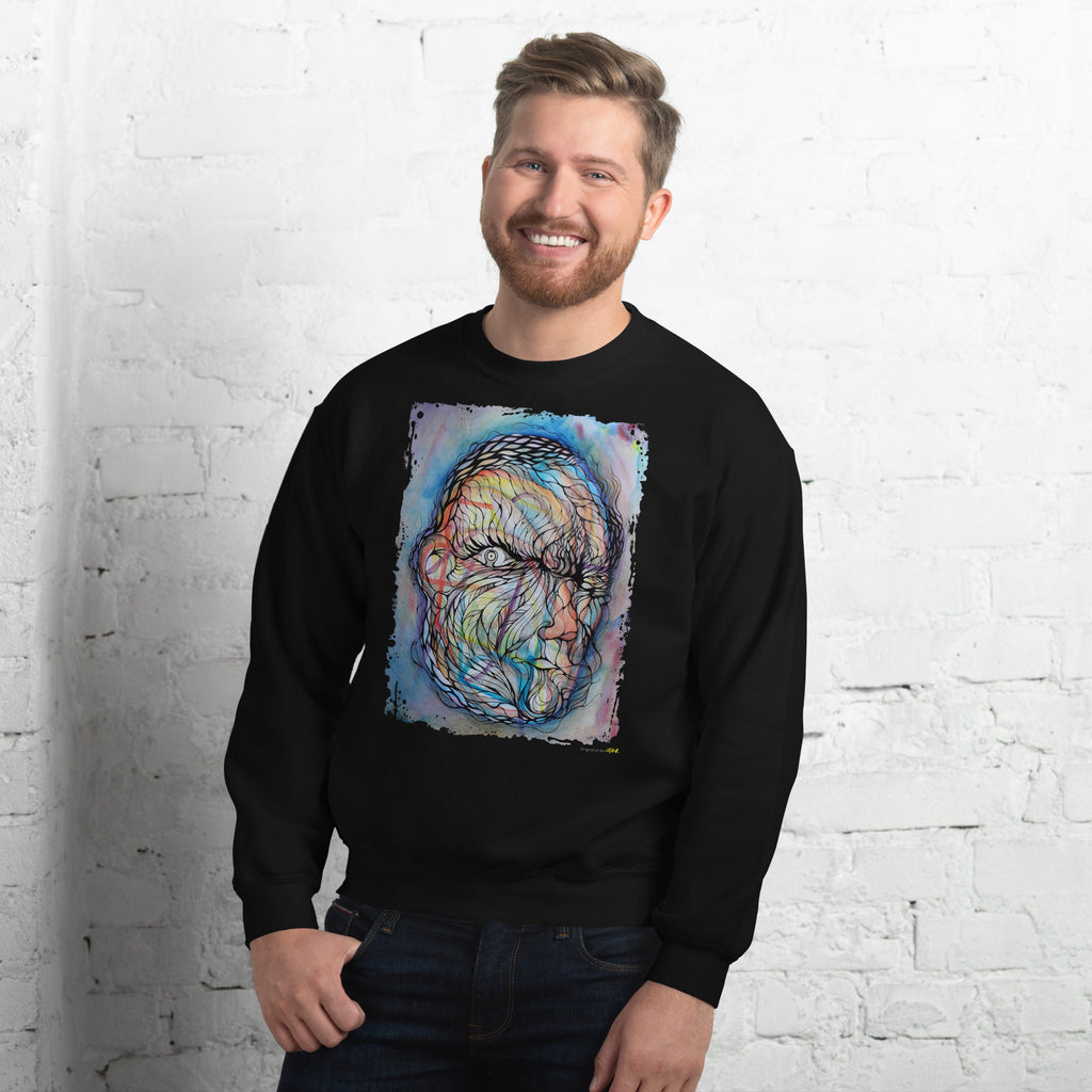 Metal liquid Unisex Sweatshirt