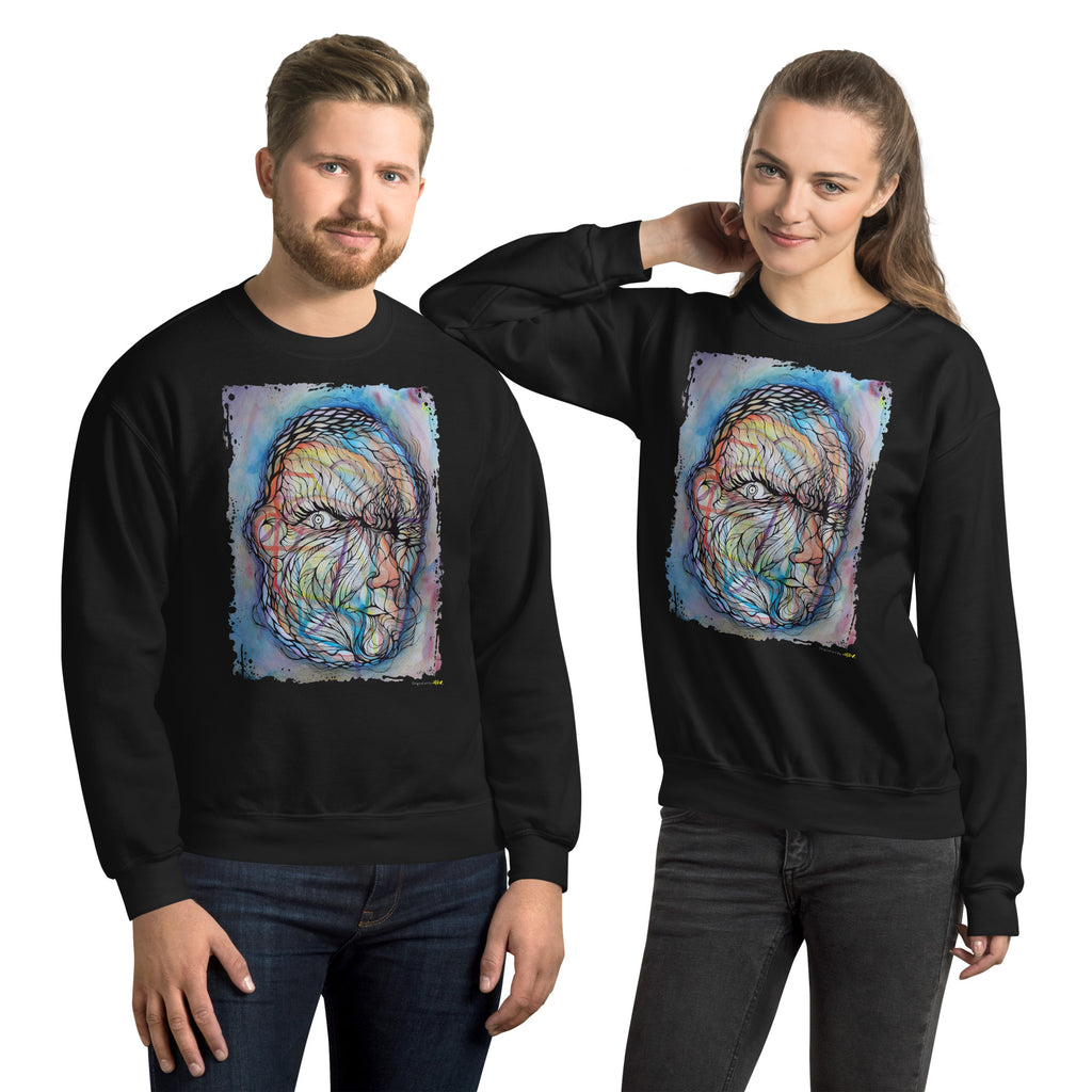 Metal liquid Unisex Sweatshirt