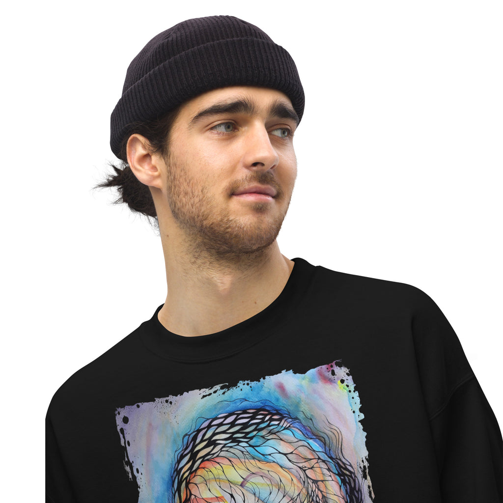 Metal liquid Unisex Sweatshirt