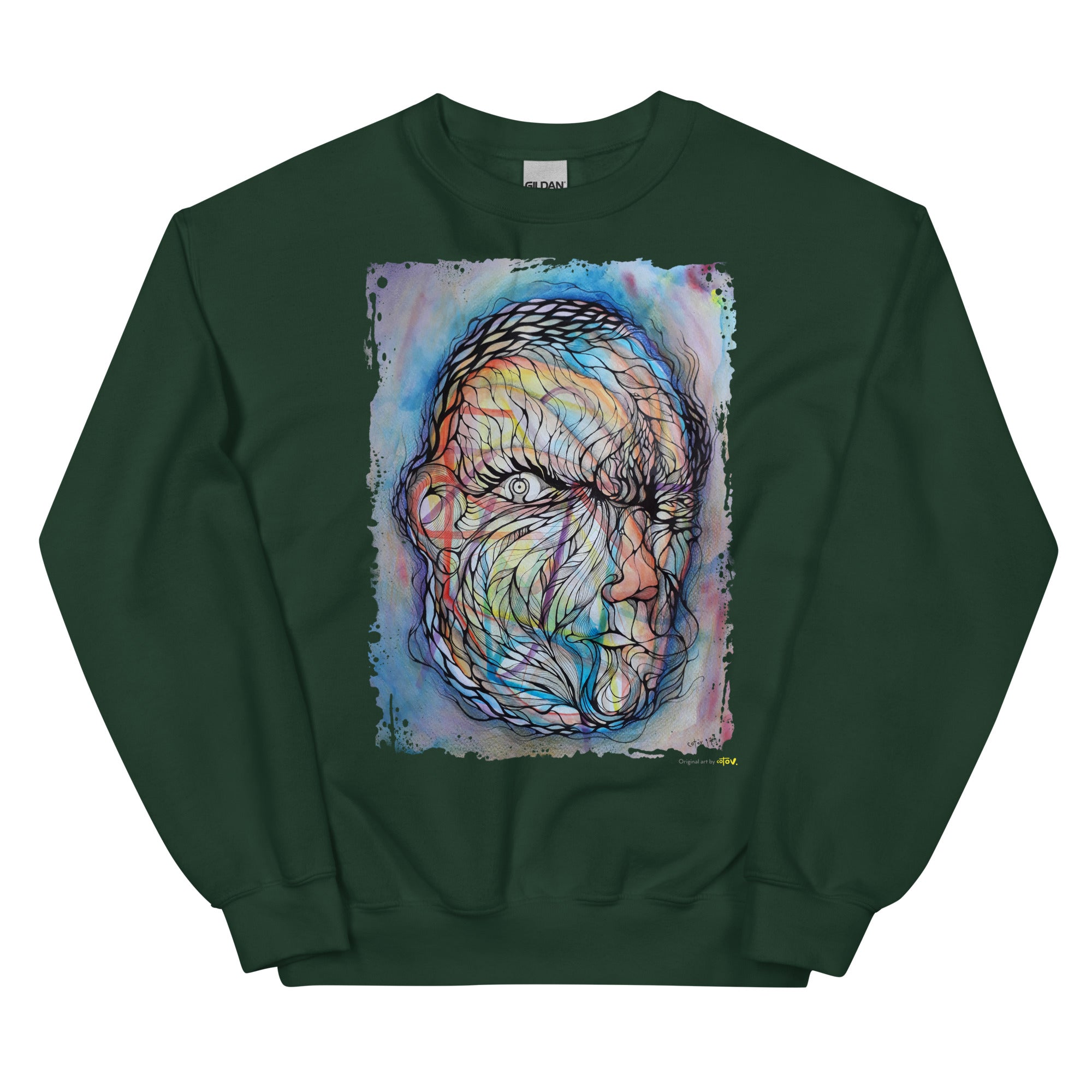 Metal liquid Unisex Sweatshirt