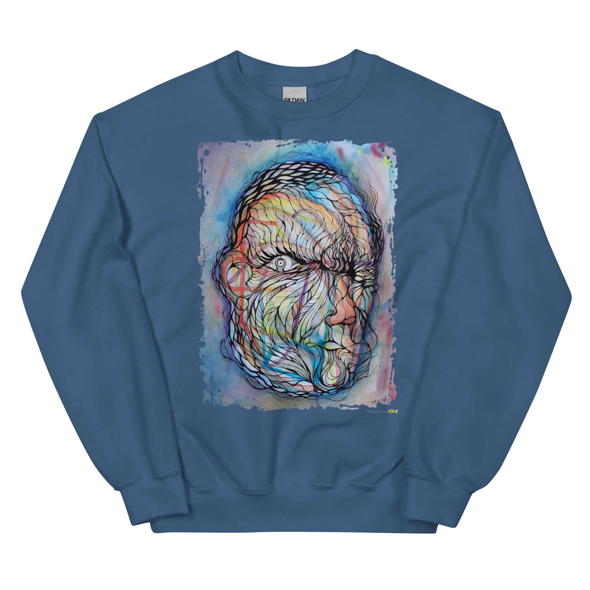 Metal liquid Unisex Sweatshirt