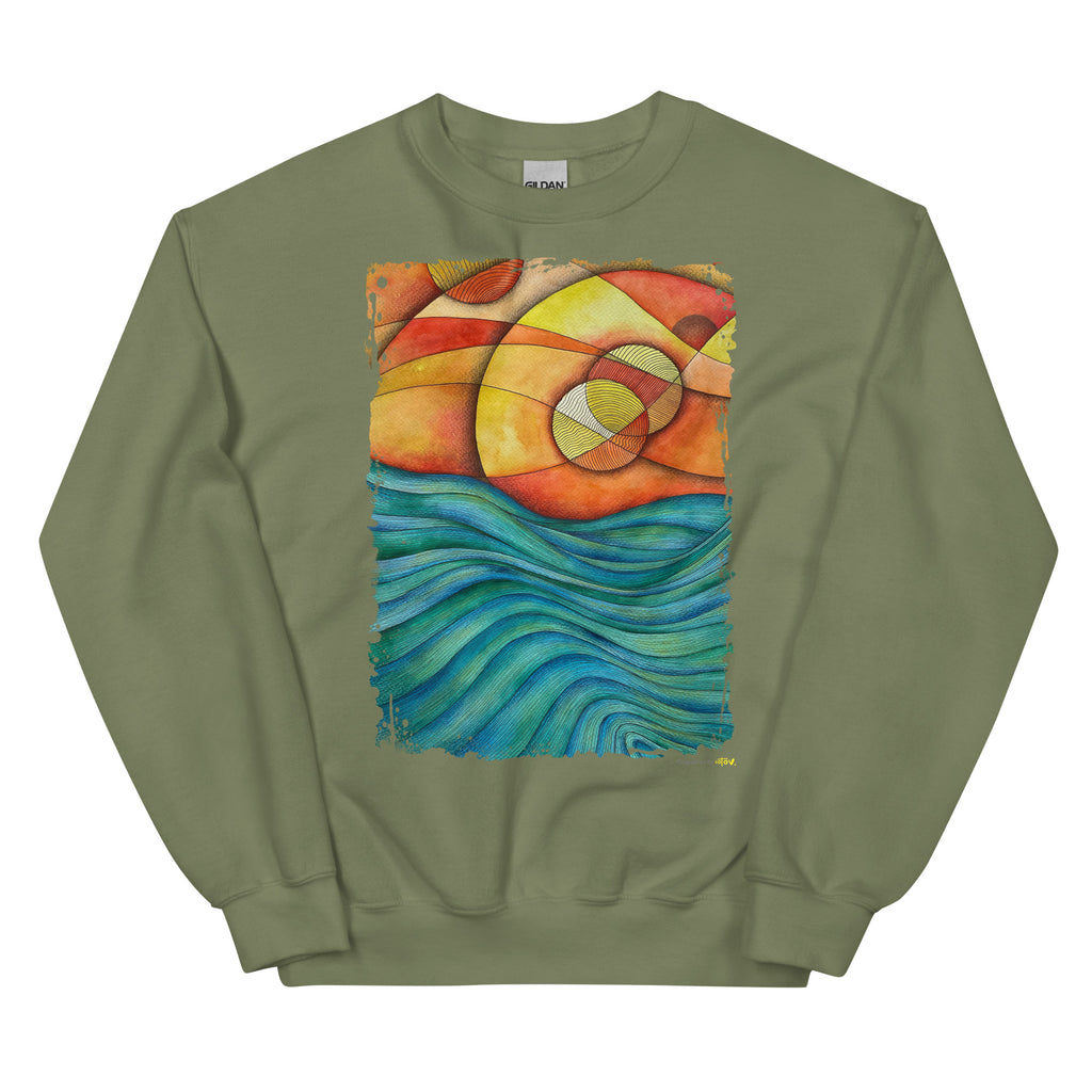 Waves Unisex Sweatshirt