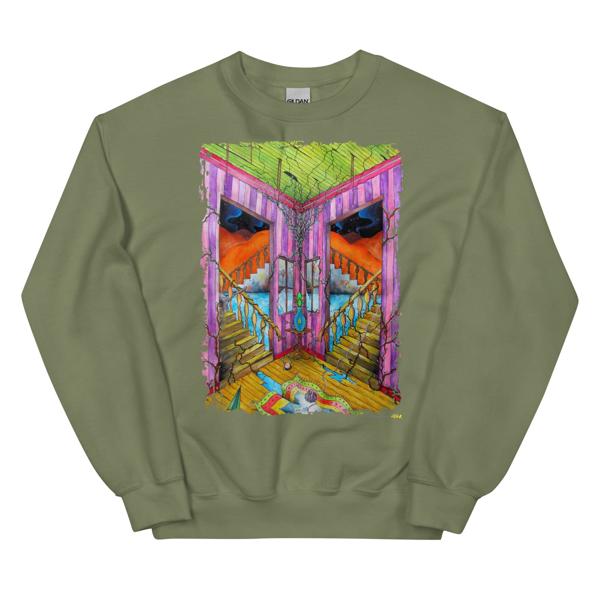 Stairs Unisex Sweatshirt