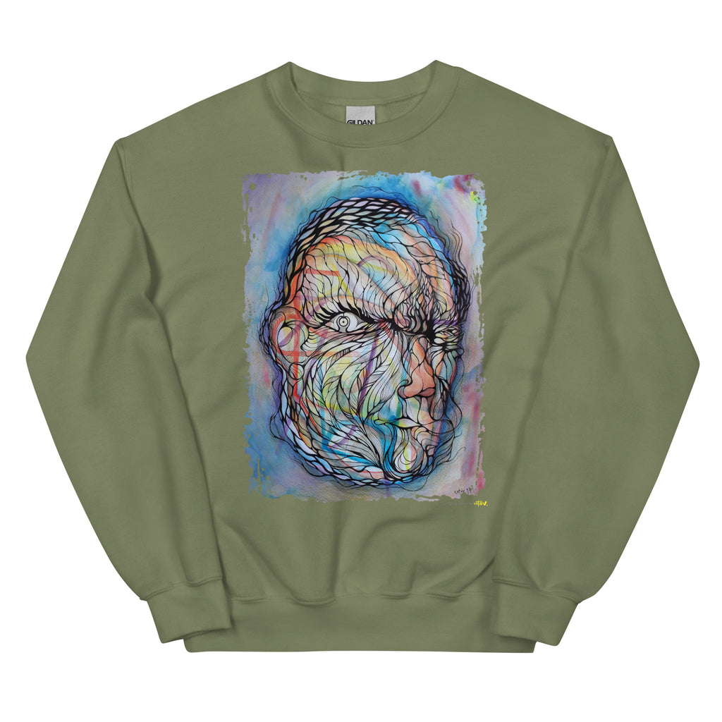 Metal liquid Unisex Sweatshirt