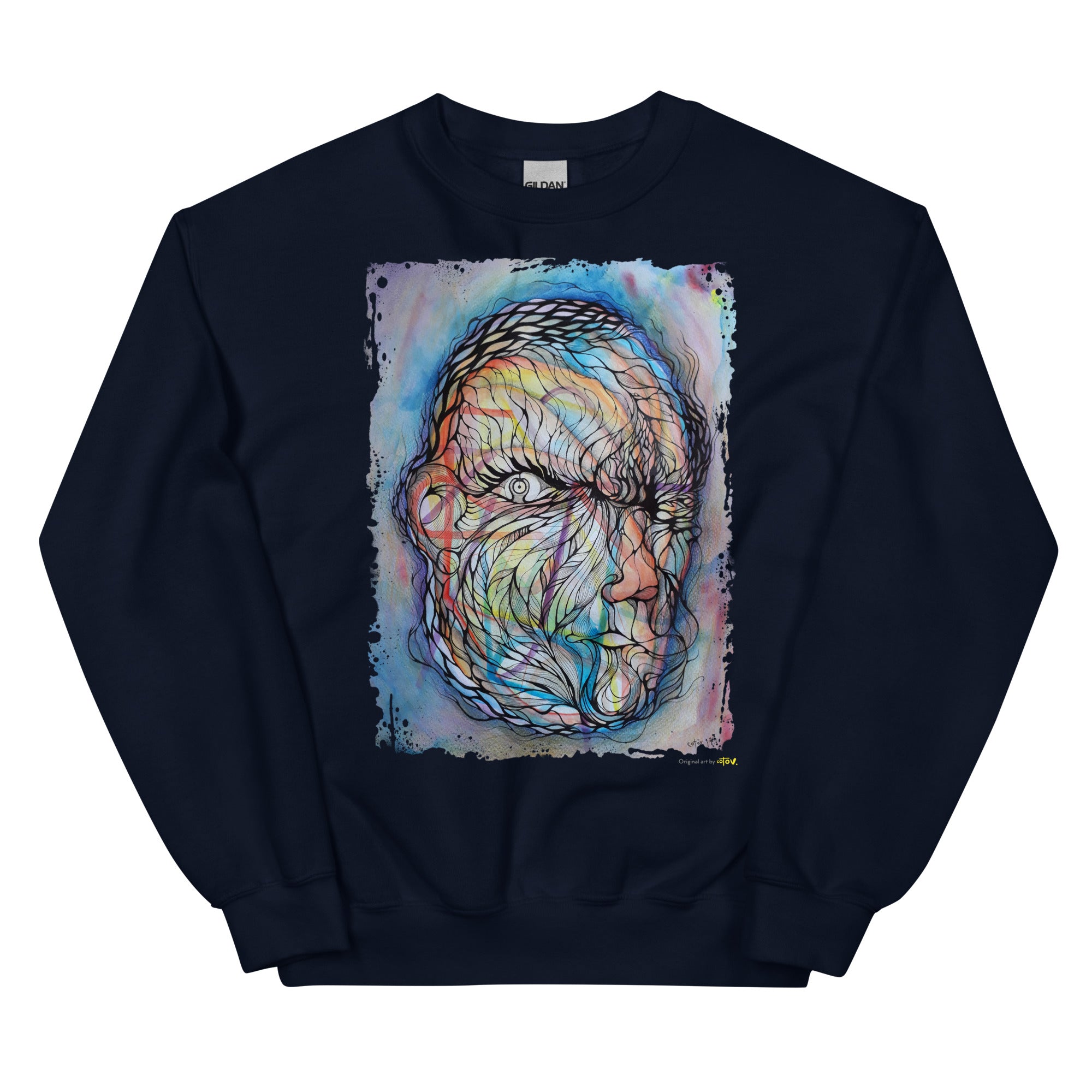Metal liquid Unisex Sweatshirt