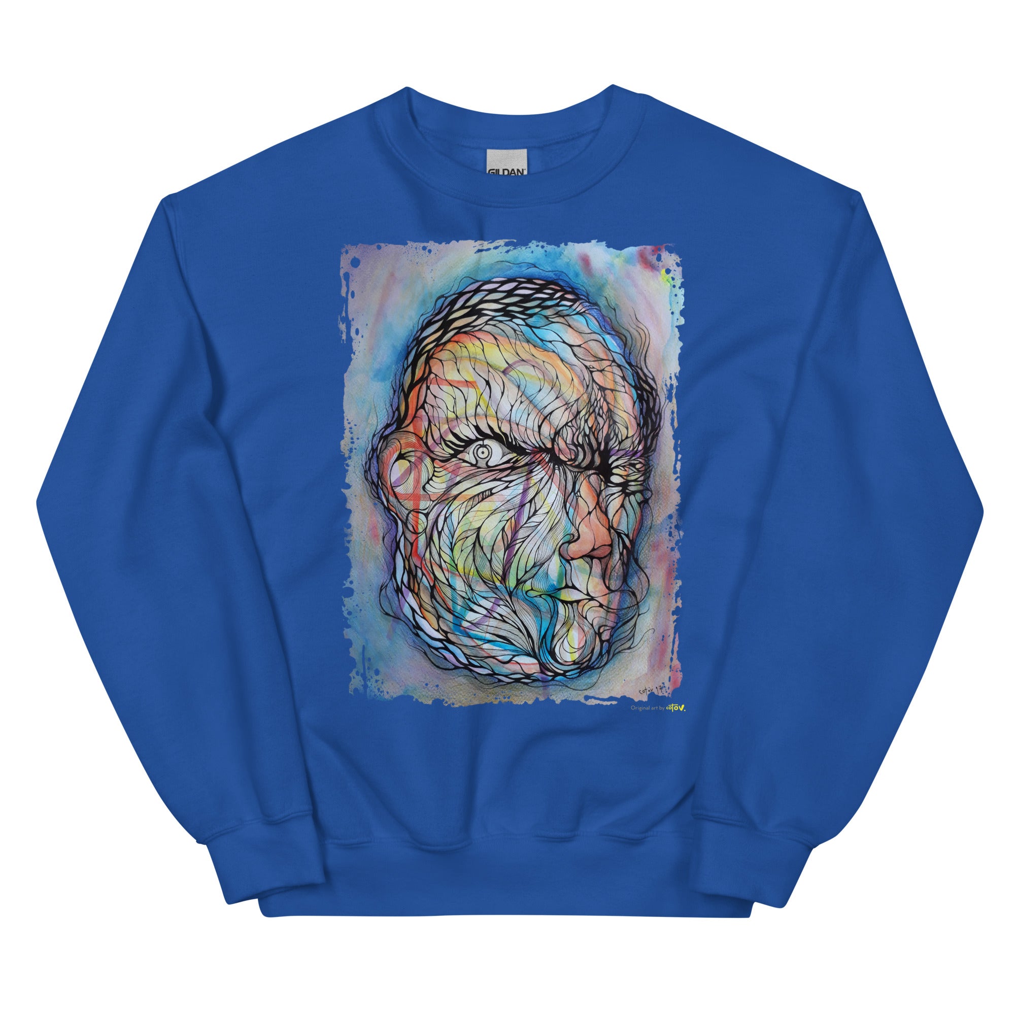 Metal liquid Unisex Sweatshirt