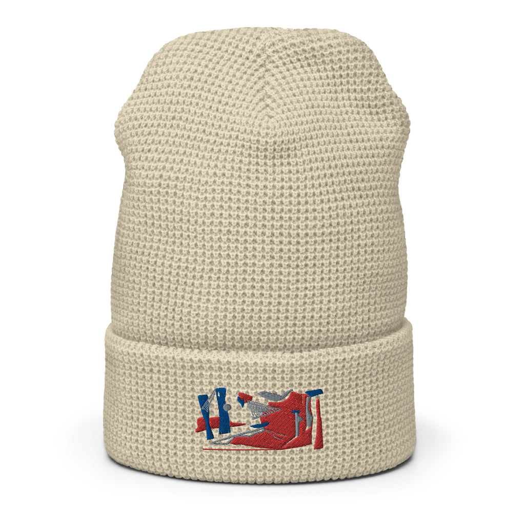 Solid Waffle beanie