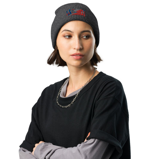 Solid Waffle beanie