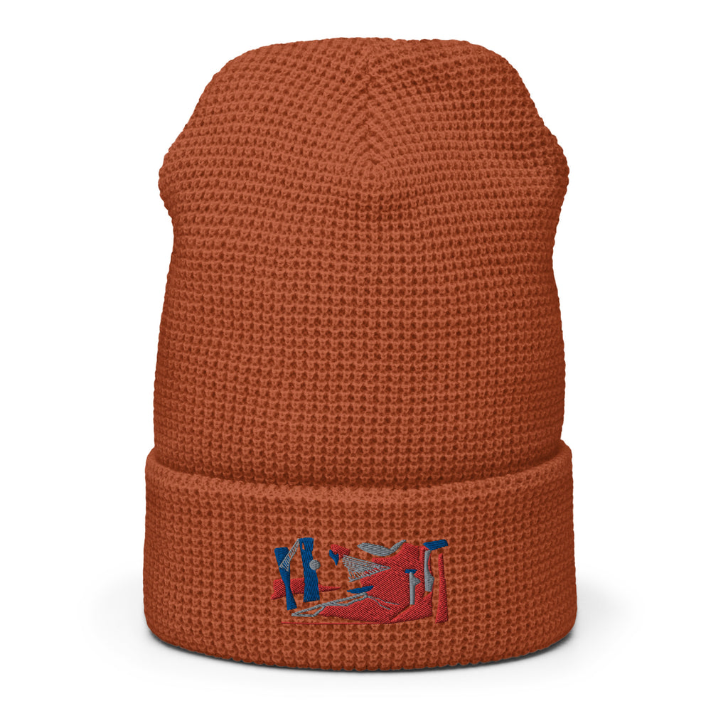 Solid Waffle beanie