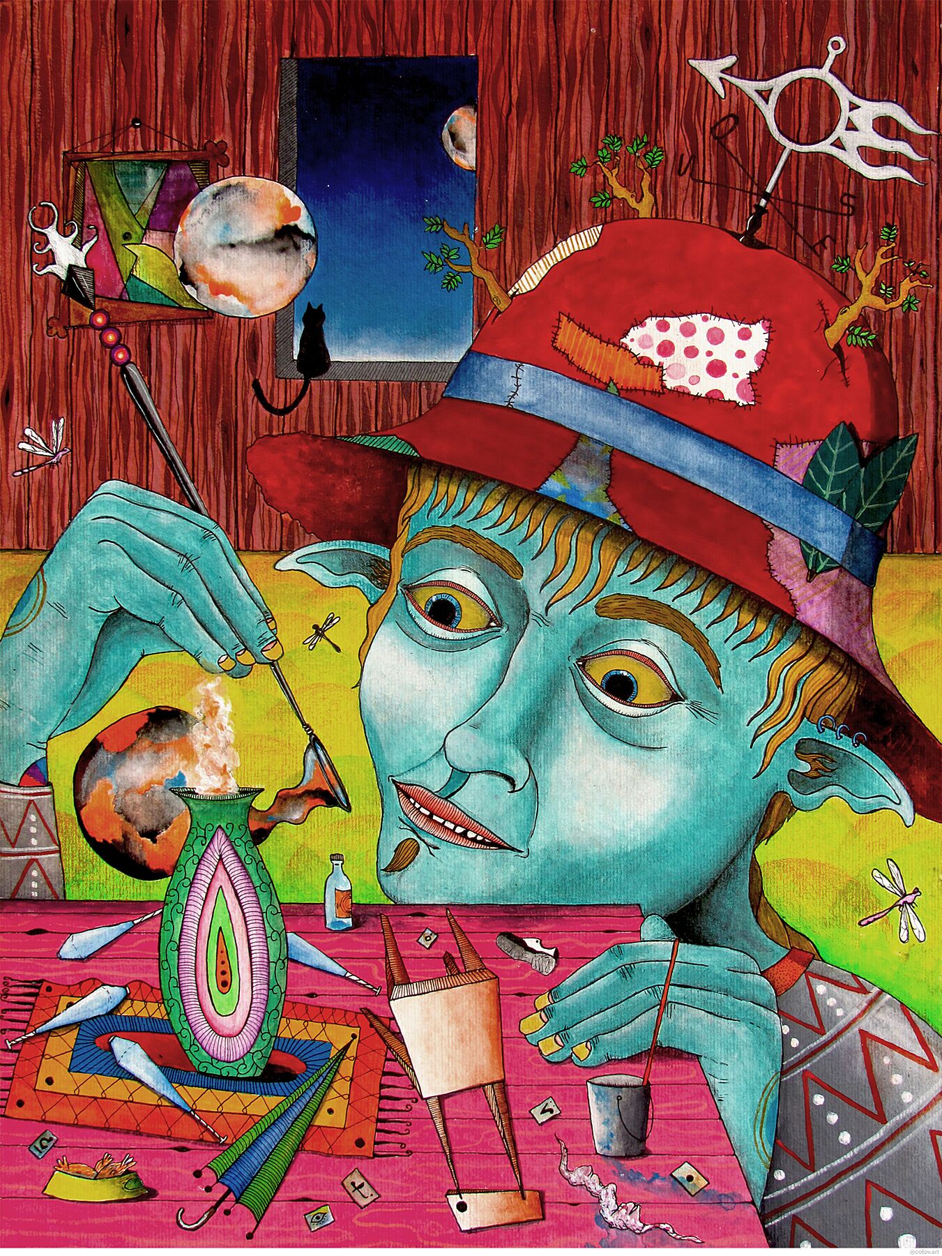 Arki I Fine art print - cotovart